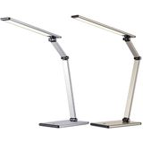 Bureaulamp Hansa led Slim zilvergrijs