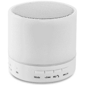 Ronde bluetooth luidspreker Round white, wit