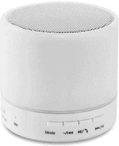 Ronde bluetooth luidspreker Round white, wit