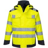 Portwest - Modaflame Rain - Regenjack - Geel/Marine - Multinormen - Arc