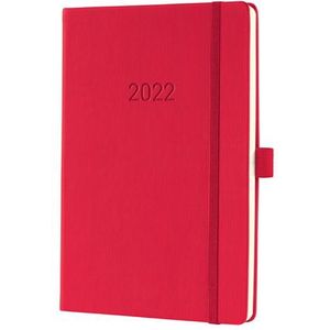 weekagenda Sigel Conceptum A5 2022 rood [3x]