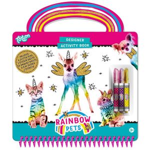 Activiteitenboek Totum Rainbow Pets designer