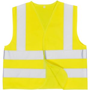 Hi-Vis Junior Vest maat Medium, Yellow