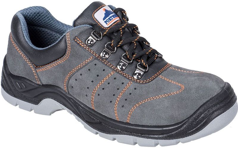 Steelite Geperforeerde trainer S1P maat 42 8, Grey