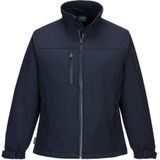 Charlotte Dames Softshell (3L) maat L, Navy