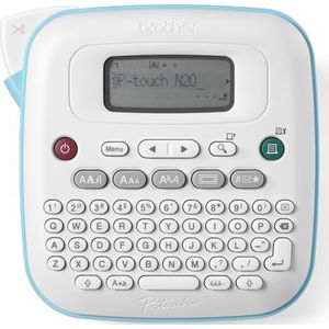 3x Labelprinter Brother P-touch Btag PT-N20 desktop qwerty 12mm wit