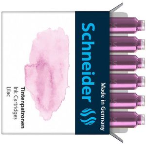 Inktpatronen Schneider pastel Lila doos 6st. [10x]
