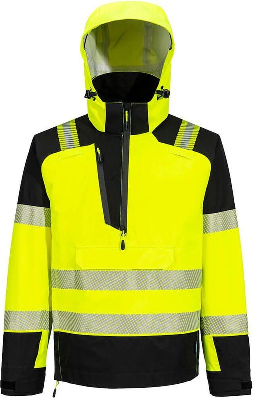 Portwest - PW3 Hi-Vis Regenjas - Geel/Zwart - 3L - 4XL