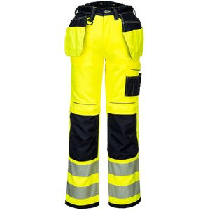 PW3 Hi-Vis Stretch Broek met Holsterzakken maat 36, YeBk