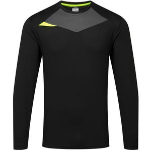 Portwest - DX4 T-shirt L/M DX415 - Zwart - Lange Mouwen