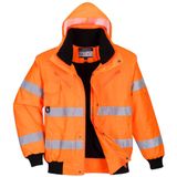 Portwest - Hi-Vis C467 - 3-in-1 Bomberjack - Oranje