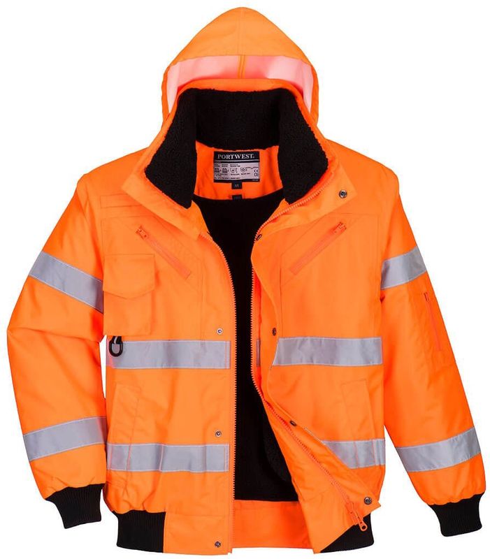 Portwest - Hi-Vis C467 - 3-in-1 Bomberjack - Oranje