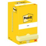 Memoblok 3M Post-it 654 76x76mm geel