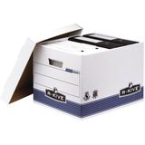 10x Archiefdoos Bankers Box System standaard wit blauw [10x]