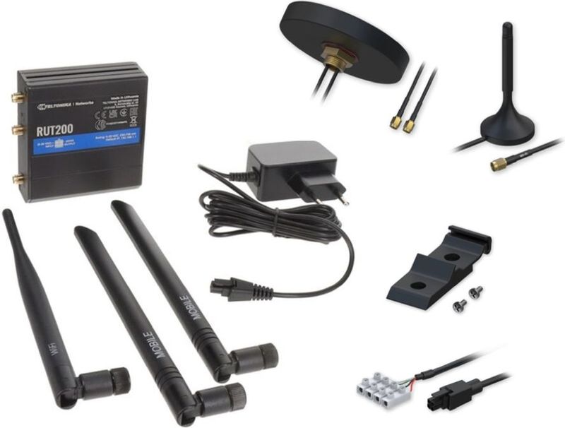 Teltonika - RUT200 - Industriële LTE WiFi Router Set