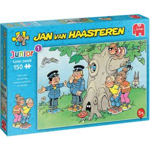 12x Puzzel Jan van Haasteren Junior verstoppertje 150 stukjes