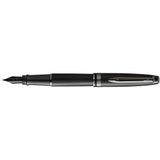 Vulpen Waterman Expert metallic black lacquer RT medium