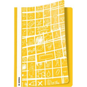 Opbergmappen A4 "SCHOOLYDOO" geel [10x]