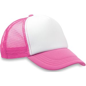 Truckers baseball cap Trucker cap, neon fuchsia