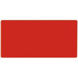 Legamaster magnetisch symbool rechthoek 40x80mm rood