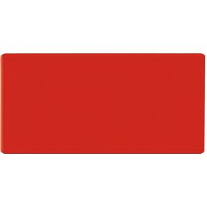 Legamaster magnetisch symbool rechthoek 40x80mm rood