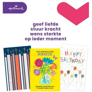 Wenskaart Hallmark navulset verjaardag 12 kaarten