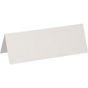 Tafelnaambord MAUL karton 21x7,5cm wit 100stuks
