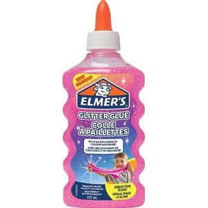 Elmer's glitterlijm, flacon van 177 ml, roze