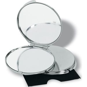 Make-up spiegel Guapas, glanzend zilver