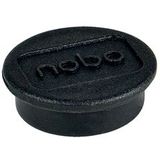 Magneet Nobo 13mm 100gr zwart 10stuks