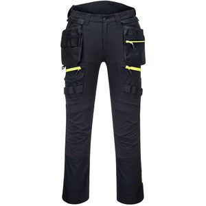 DX4 Broek met afneembare holsterzakken maat 26, Black