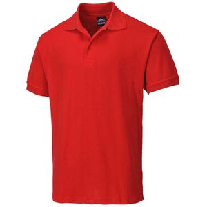 Naples Poloshirt maat XSmall, Red