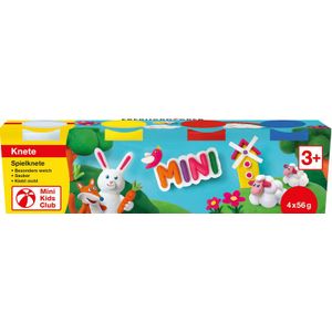 Kinderklei Eberhard Faber in beker 56gr. Wit, geel, rood en blauw. [6x]