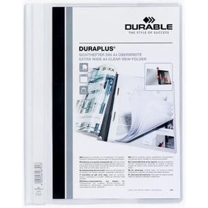 Durable personaliseerbare snelhechtmap Duraplus wit [25x]