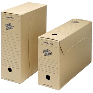Gemeentearchiefdoos Loeff's Jumbo Box 3007 370x255x115mm [25x]