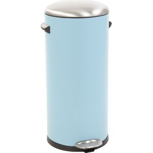 EKO Belle Deluxe Prullenbak 30 Liter - Sandcoated Blauw