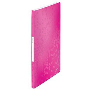 Leitz WOW showalbum, ft A4, roze