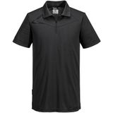 PW2 Hi Vis polo K/M maat L, "All Black"
