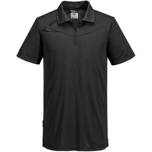 PW2 Hi Vis polo K/M maat L, "All Black"