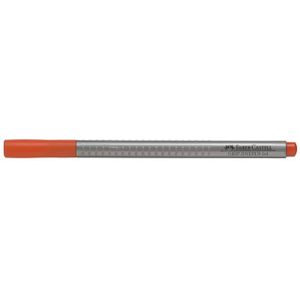 fineliner Faber Castell GRIP 0,4mm donker cadmium oranje [10x]
