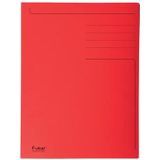 Exacompta dossiermap Foldyne ft 24 x 32 cm (voor ft A4), rood, doos van 50 stuks