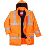 Bizflame Regen Hi-Vis Ademende en Antistatisch FR Jack maat 5XL, Orange