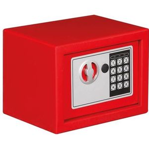 ELEKTRONISCHE KLUIS - 23 x 17 x 17 cm - ROOD