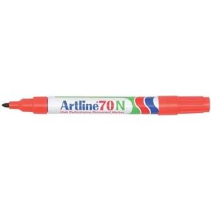 Permanent marker Artline 70 rood