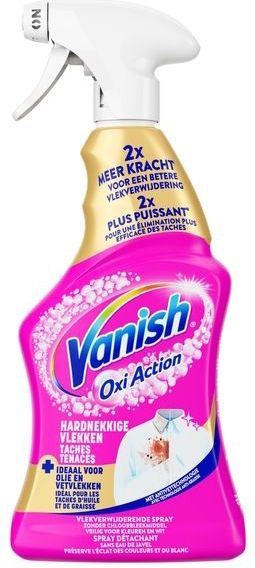 6x Vlekkerverwijderaar Vanish Oxi Action Tough Stains 500ml