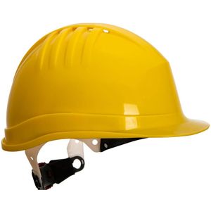 Expertline Veiligheidshelm (draaiknop) maat , Yellow