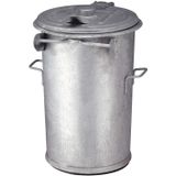 Staalverzinkte afvalemmer 110 liter