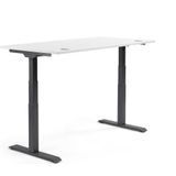 Verstelbare bureau FLEX MODUL wit 1200 zwart