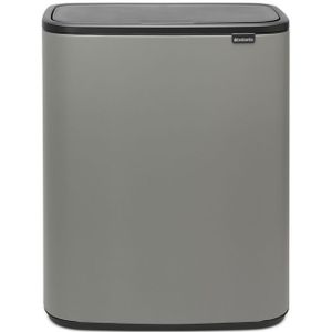 Brabantia Bo Touch Bin Prullenbak - 60 liter - Mineral Concrete Grey