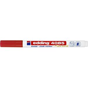Krijtstift edding 4085 by Securit rond 1-2mm rood [10x]